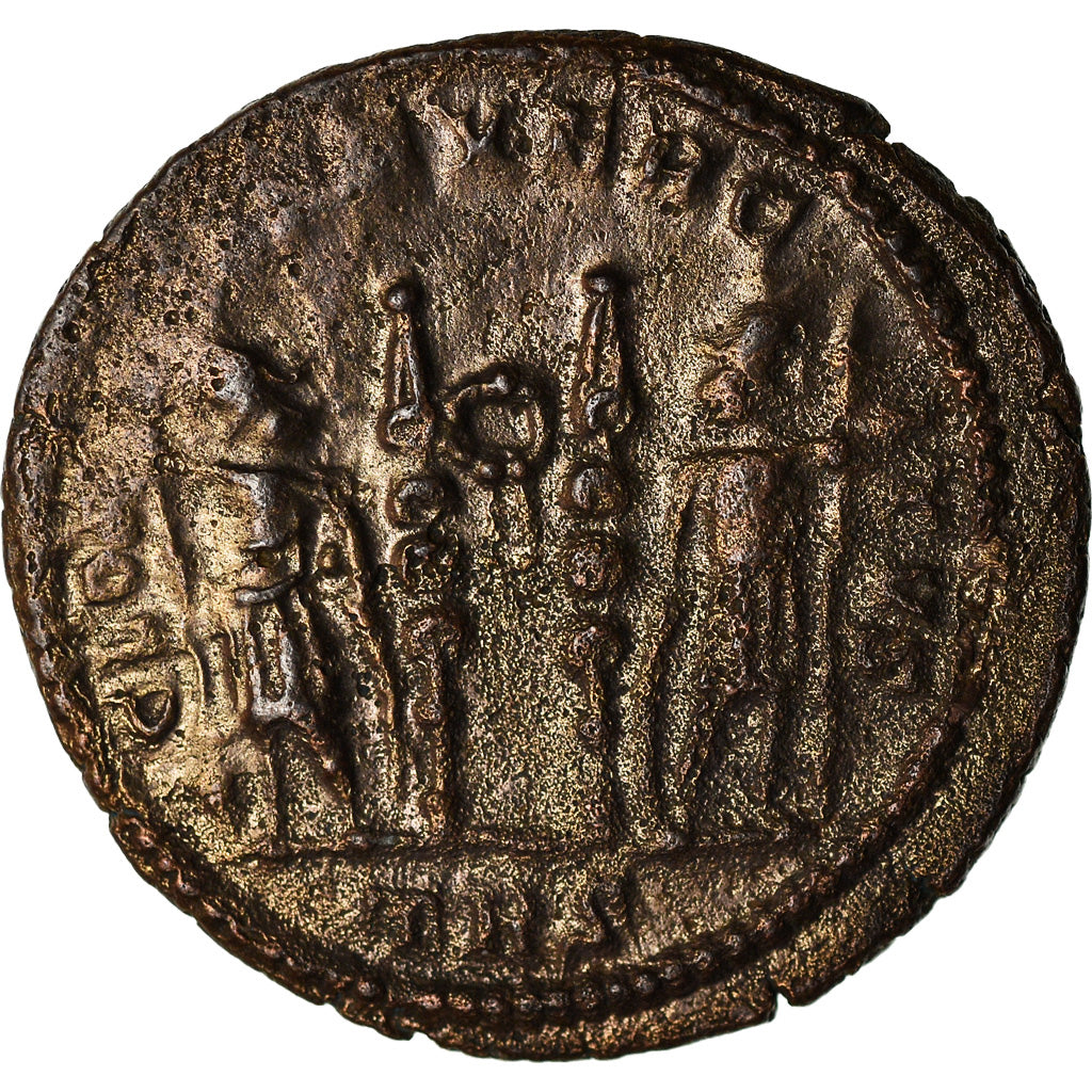 Münze, Constantine II, Nummus, Trier, SS, Kupfer