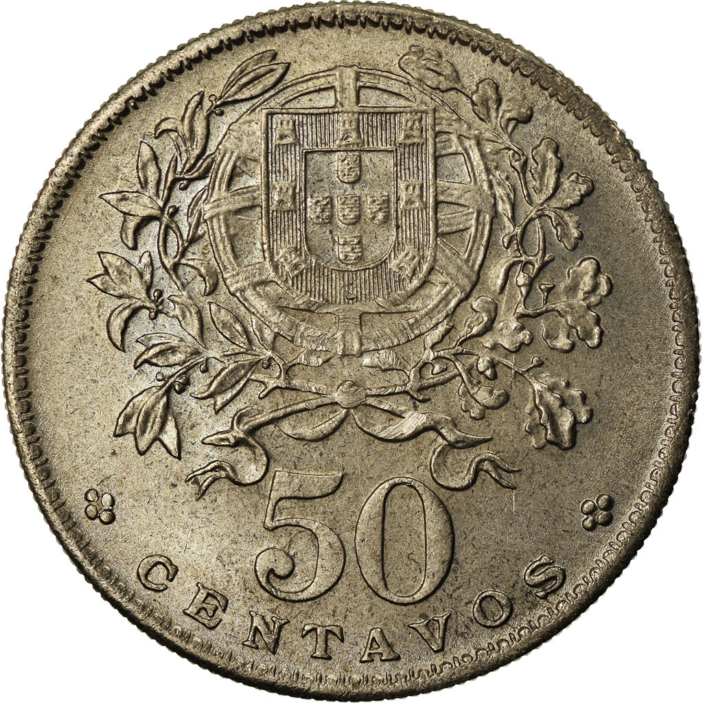 Moneta, Portogallo, 50 Centavos, 1967, SPL, Rame-nichel, KM:577