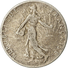 Coin, France, Semeuse, 50 Centimes, 1908, Paris, VF(20-25), Silver, KM:854