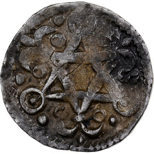 County of Flandre, Maille, ca. 1180-1220, Ypres, Prata, VF(30-35), Boudeau:2196