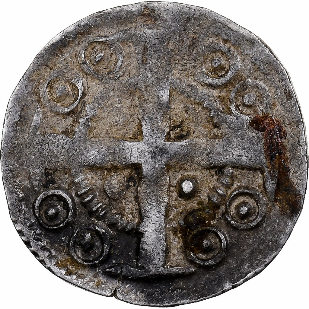 County of Flandre, Maille, ca. 1180-1220, Ypres, Silver, VF(30-35)