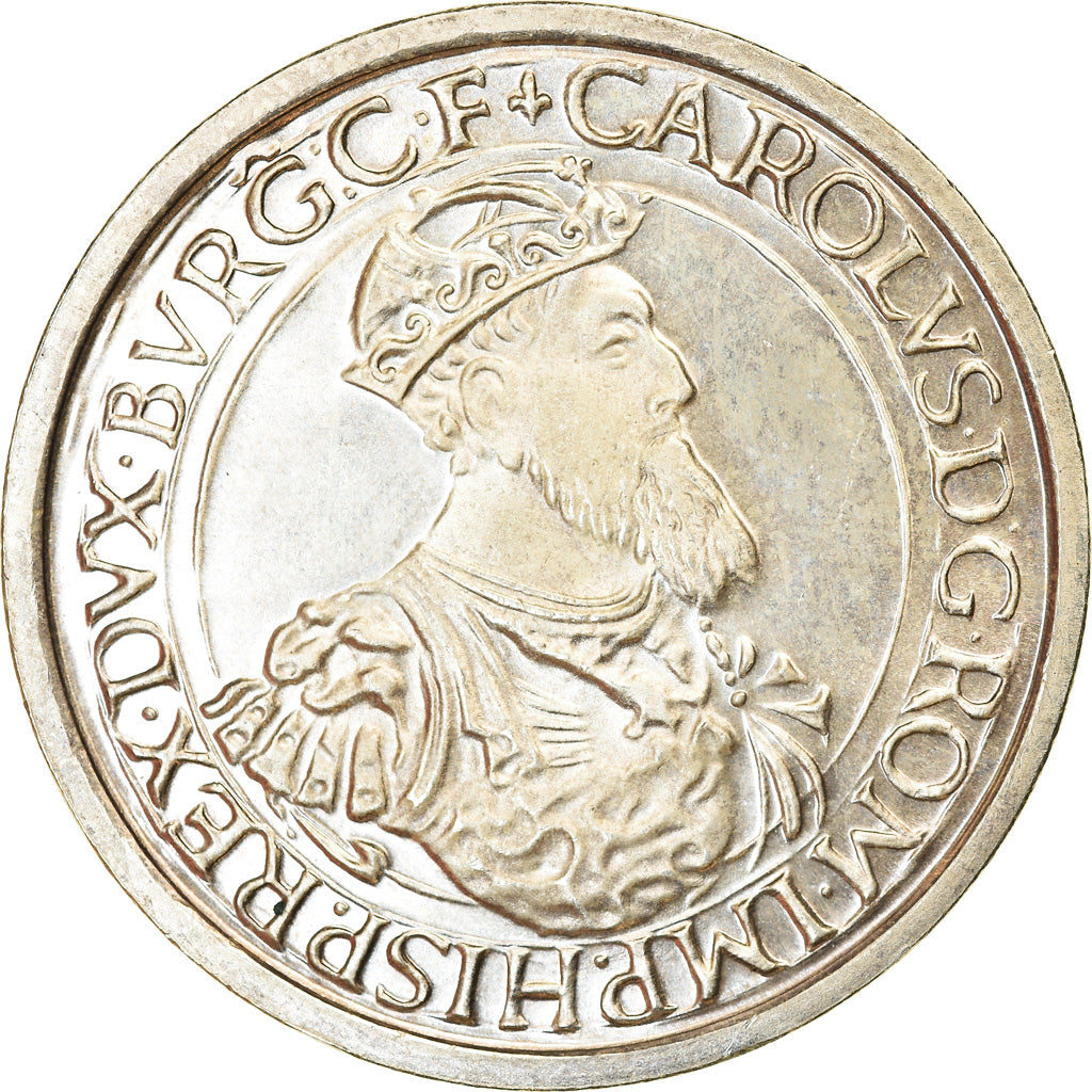 Munten, België, 5 Ecu, 1987, PR, Zilver, KM:166