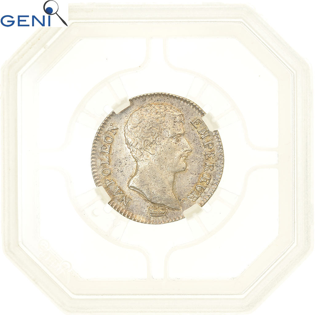 Moneda, Francia, Napoléon I, Franc, AN 13, Paris, GENI, AU58, EBC, Plata