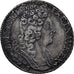 Frankreich, Louis XIV, 1/4 Ecu aux 3 couronnes, 1711, Rennes, Silber, SS