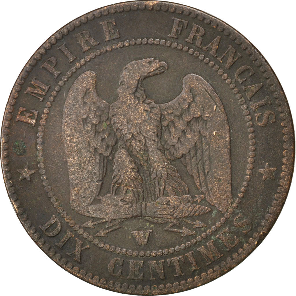 Münze, Frankreich, Napoleon III, Napoléon III, 10 Centimes, 1855, Lille, S