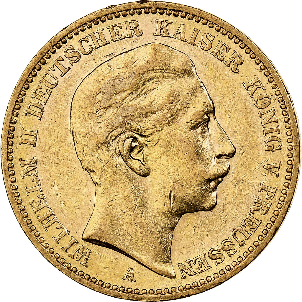 Royaume de Prusse, Wilhelm II, 20 Mark, 1896, Berlin, Or, SUP, KM:521