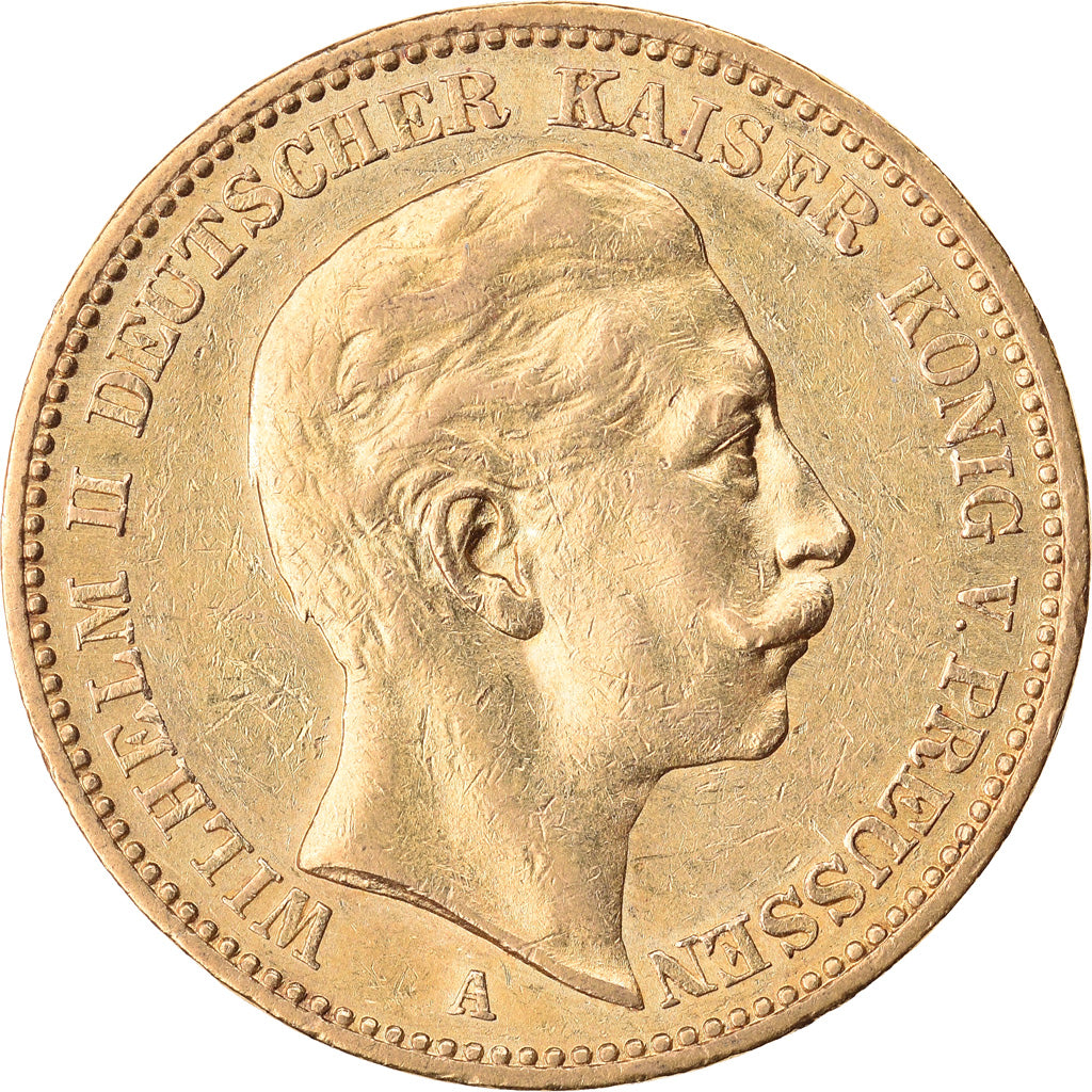 Royaume de Prusse, Guillaume II, 20 Mark, 1899, Berlin, Or, TTB, KM:521