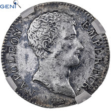 Francia, Napoleon I, 1 Franc, An 12, Paris, Plata, GENI, AU53, Gadoury:443