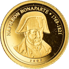 Münze, Congo, Napoléon Bonaparte, 1500 Francs CFA, 2007, STGL, Gold