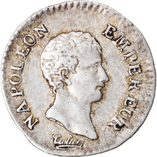 Francia, Napoleon I, Quart, An 12, Nantes, Rare, Argento, BB, Gadoury:346