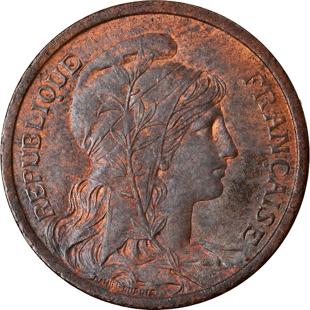 Monnaie, France, Dupuis, 2 Centimes, 1900, Paris, TTB+, Bronze, Gadoury:107