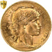 Moneda, Francia, Marianne, 20 Francs, 1907, Paris, PCGS, MS65+, FDC, Oro