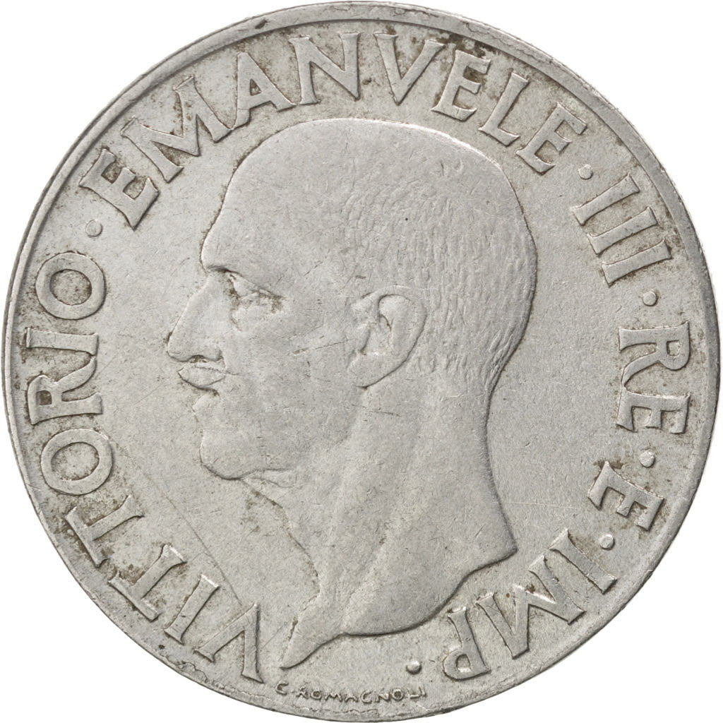 Coin, Italy, Vittorio Emanuele III, Lira, 1940, Rome, EF(40-45), Stainless