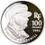 Munten, Frankrijk, Churchill, 100 Francs, 1994, BE, FDC, Zilver, KM:1037