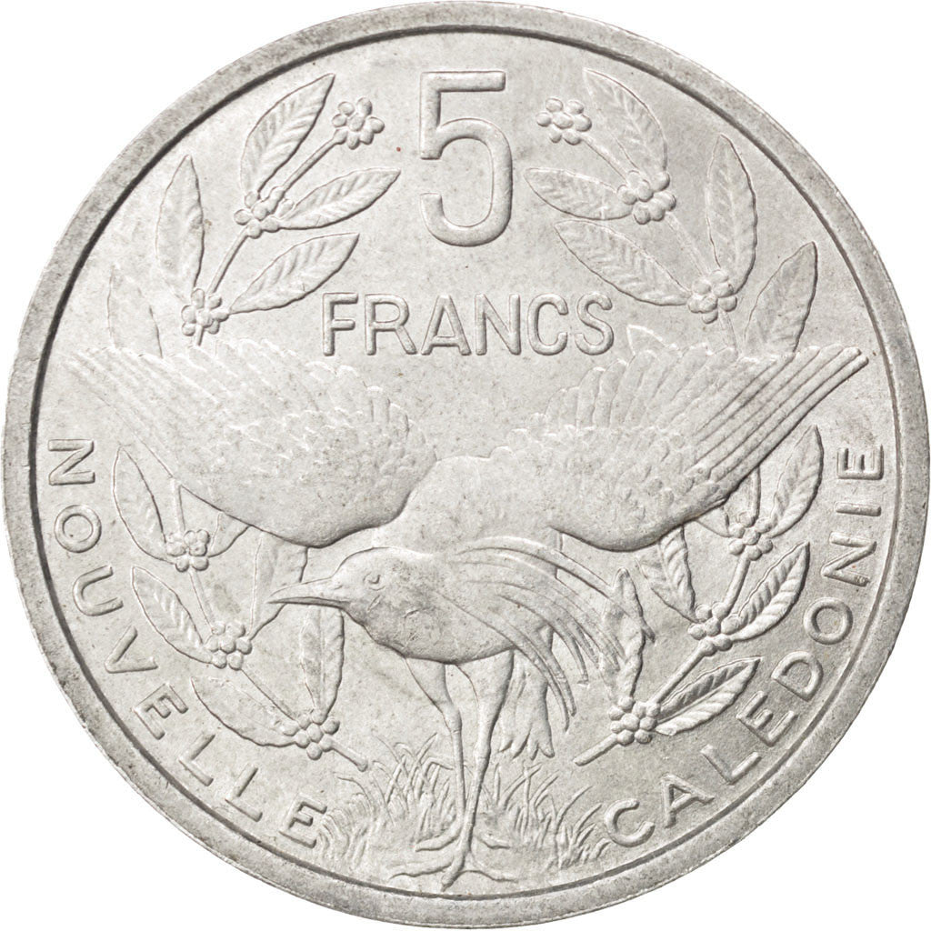 Monnaie, Nouvelle-Calédonie, 5 Francs, 1952, TTB+, Aluminium, KM:4, Lecompte:71