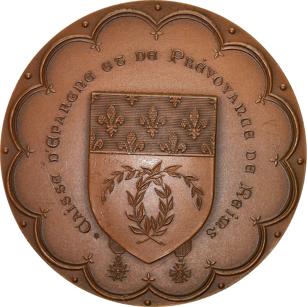 France, Médaille, Banque, Caisse d'Epargne et de Prévoyance de Reims, 1973