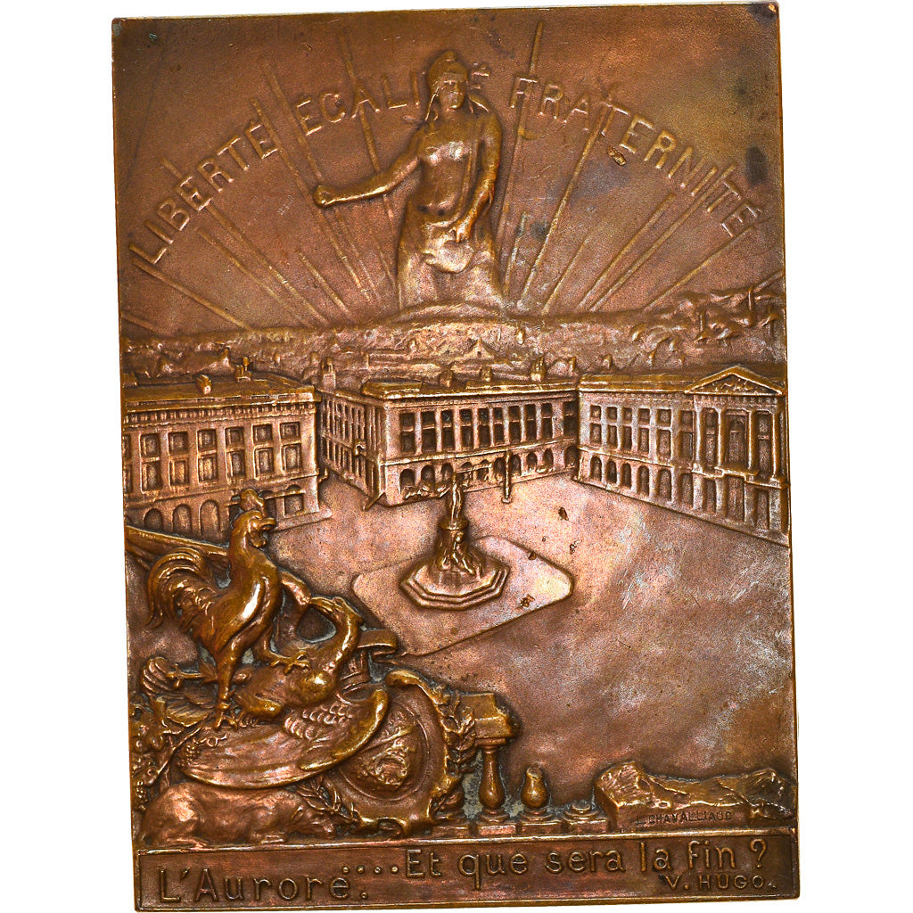 France, Médaille, IIIe République, Compagnie de Sauveteurs de Reims, WAR