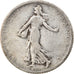 Munten, Frankrijk, Semeuse, Franc, 1906, Paris, FR, Zilver, KM:844.1