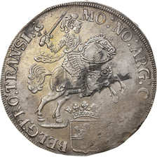 Moneda, Países Bajos, OVERYSSEL, Ducaton, Silver Rider, 1734, MBC+, Plata