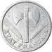 Moneta, Francia, Bazor, Franc, 1944, Castelsarrasin, Petit C, MB, Alluminio