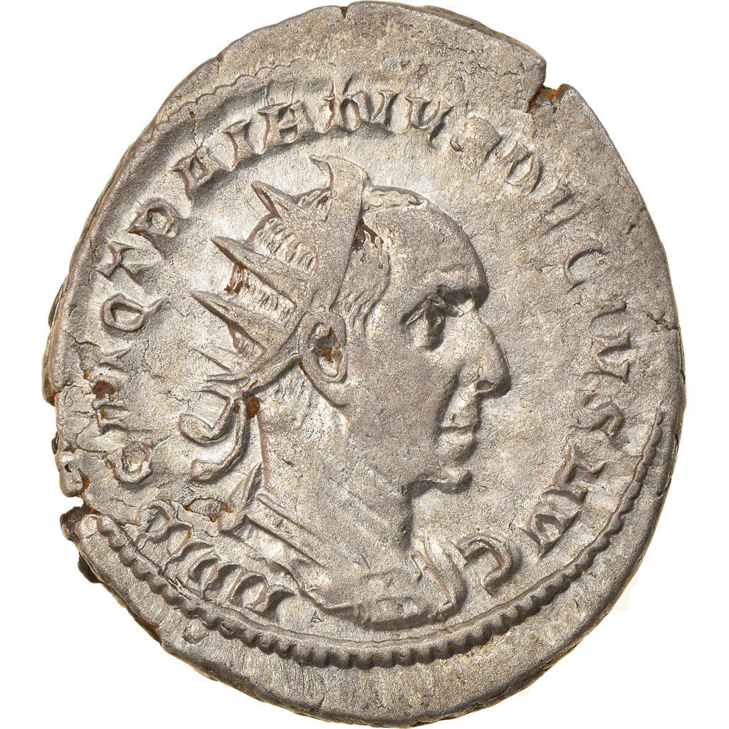 Munten, Traianus Decius, Antoninianus, 250, Roma, ZF, Billon, RIC:28