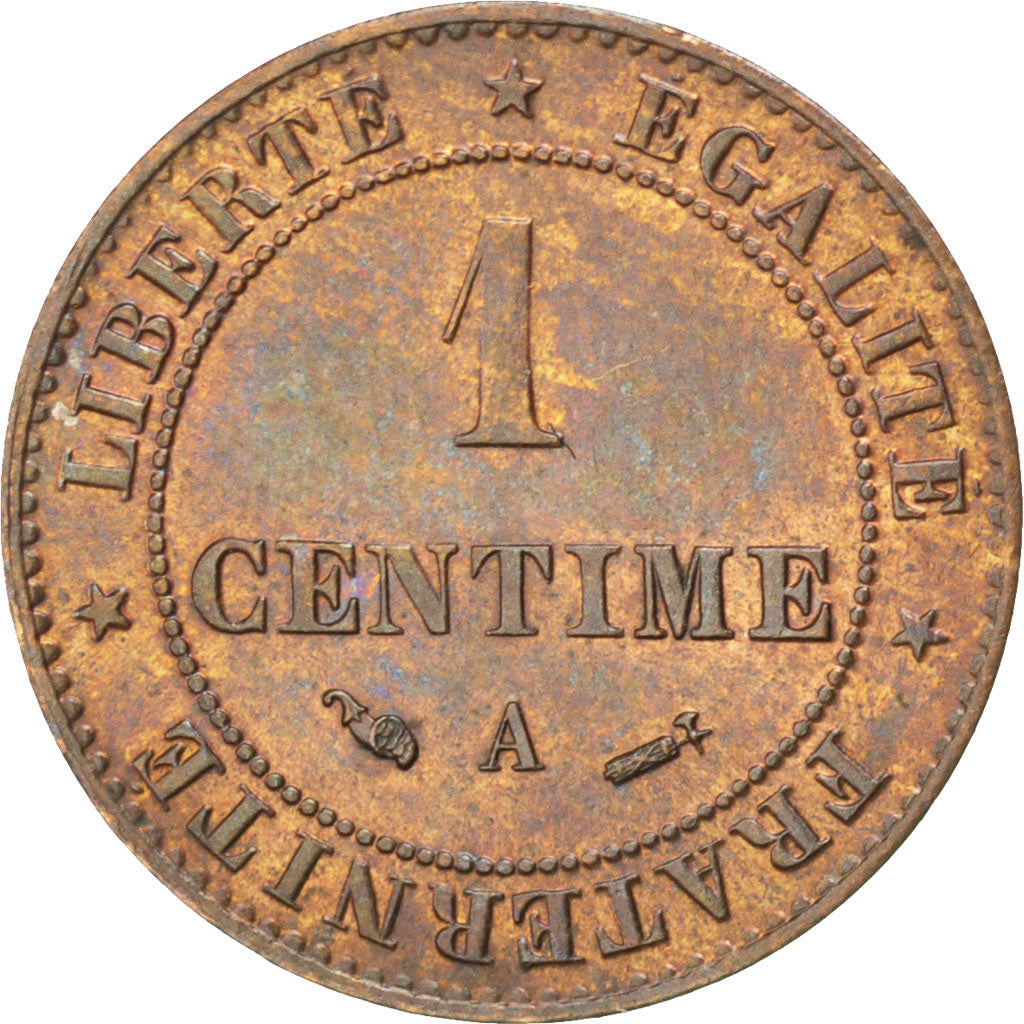 Münze, Frankreich, Cérès, Centime, 1885, Paris, UNZ, Bronze, KM:826.1