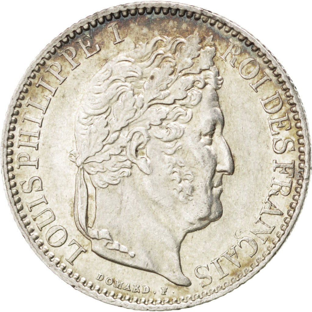 Coin, France, Louis-Philippe, 50 Centimes, 1847, Paris, AU(55-58), Silver