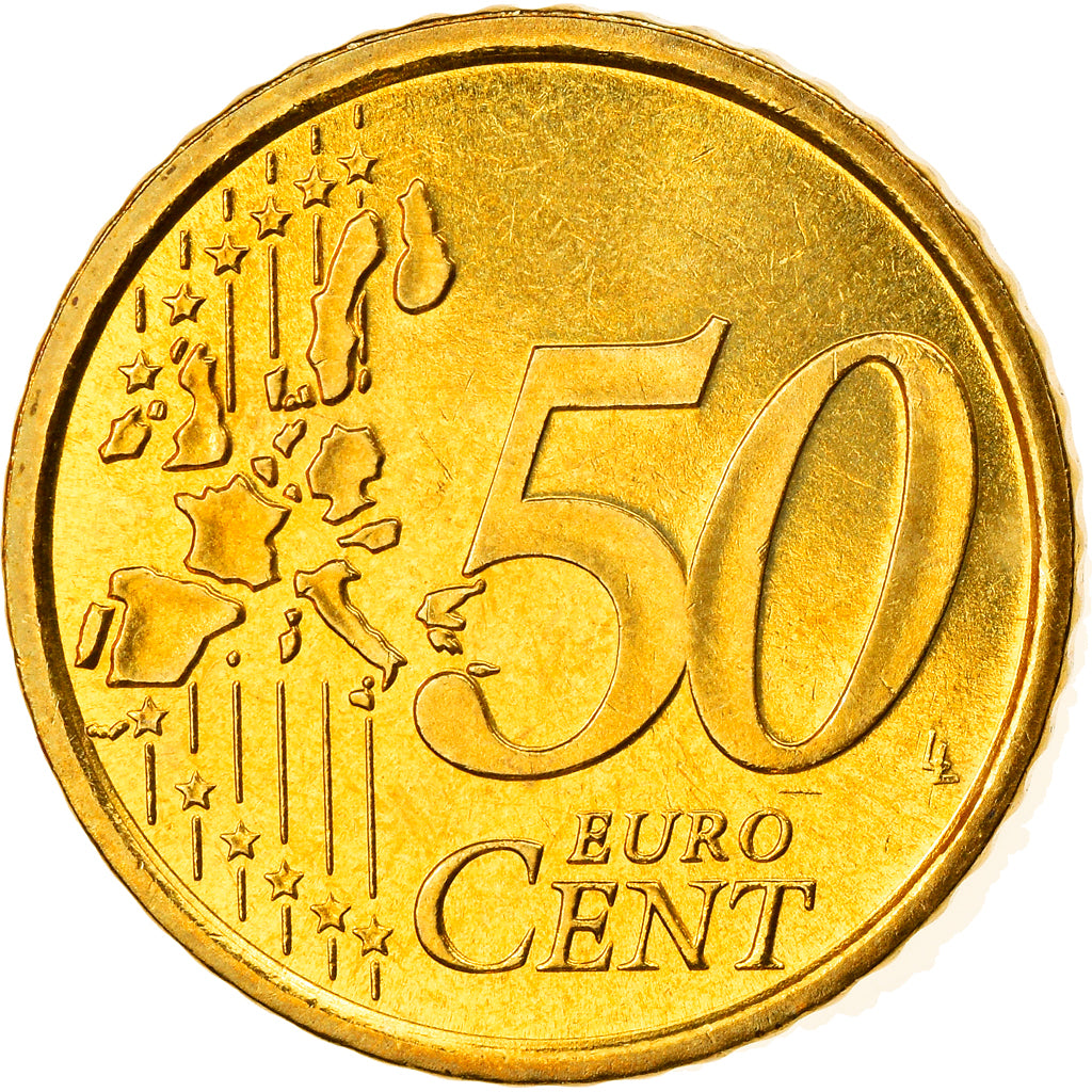 San Marino, 50 Euro Cent, 2003, Rome, SC+, Latón, KM:445