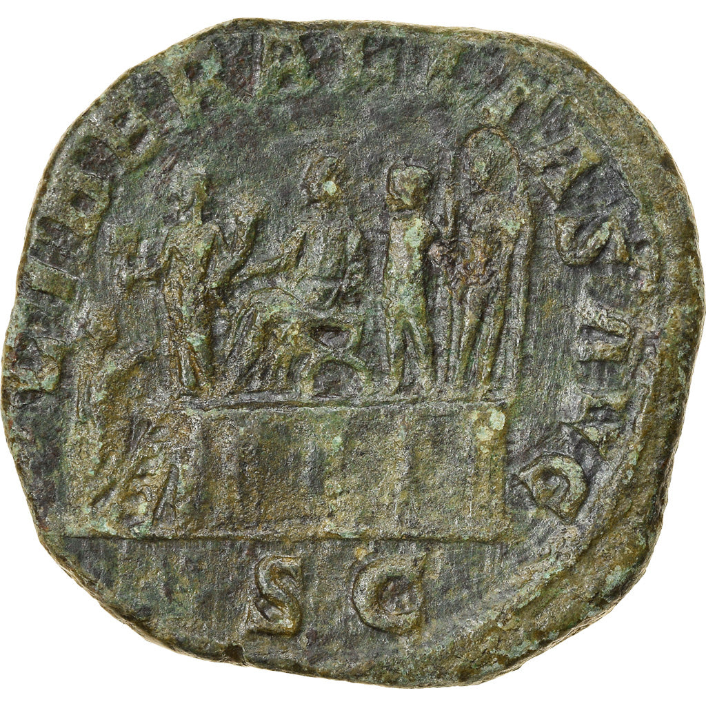Munten, Maximinus I Thrax, Sestertius, 236, Roma, Rare, ZF, Bronze, RIC:48