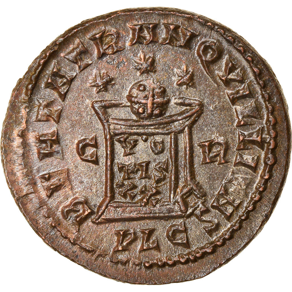 Moneda, Constantine I, Nummus, 321-322, Lyon, SC+, Cobre, RIC:128