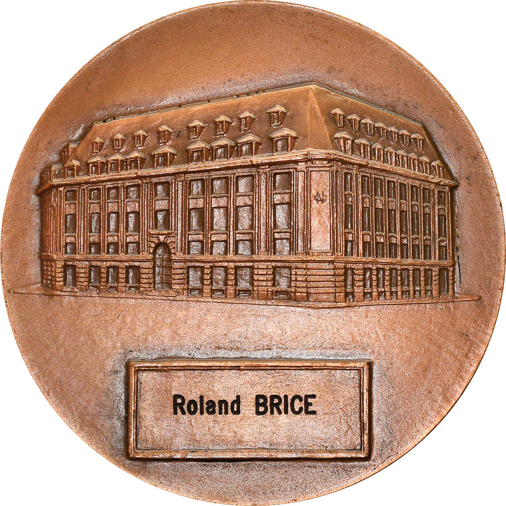 France, Médaille, Banque, Crédit du Nord, 1973, Dropsy, SPL, Bronze