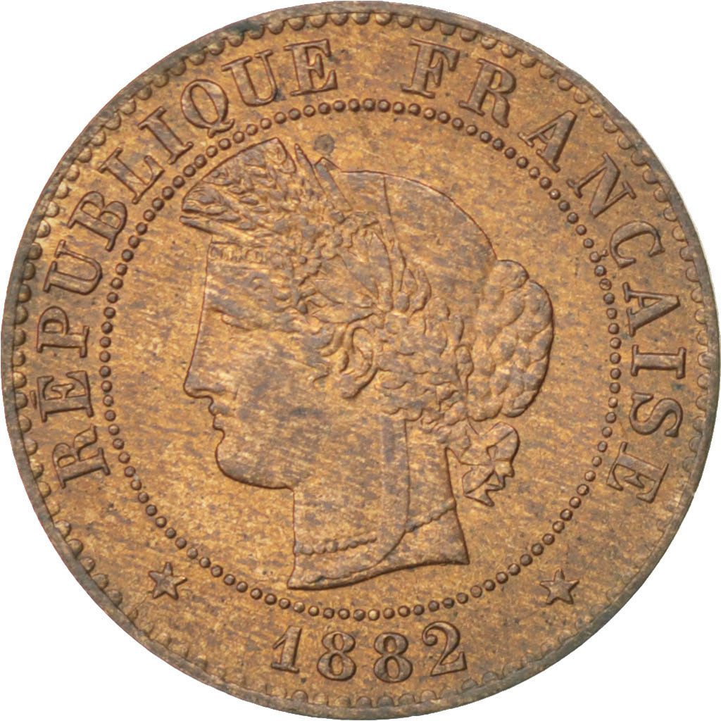 Münze, Frankreich, Cérès, Centime, 1882, Paris, VZ, Bronze, KM:826.1