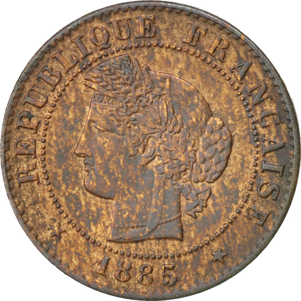 Münze, Frankreich, Cérès, Centime, 1885, Paris, SS+, Bronze, KM:826.1
