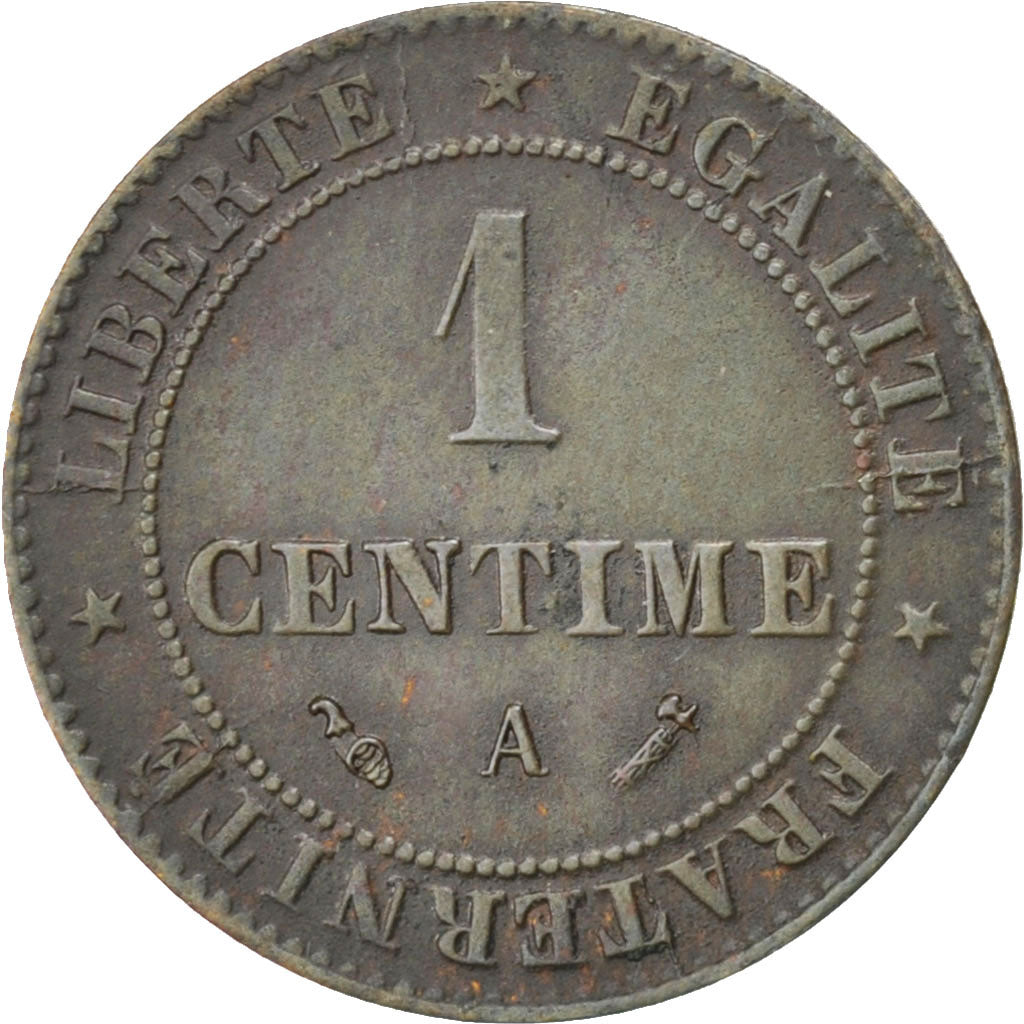 Münze, Frankreich, Cérès, Centime, 1885, Paris, SS+, Bronze, KM:826.1