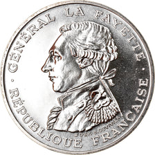Moneta, Francia, Lafayette, 100 Francs, 1987, FDC, Argento, KM:962, Gadoury:902