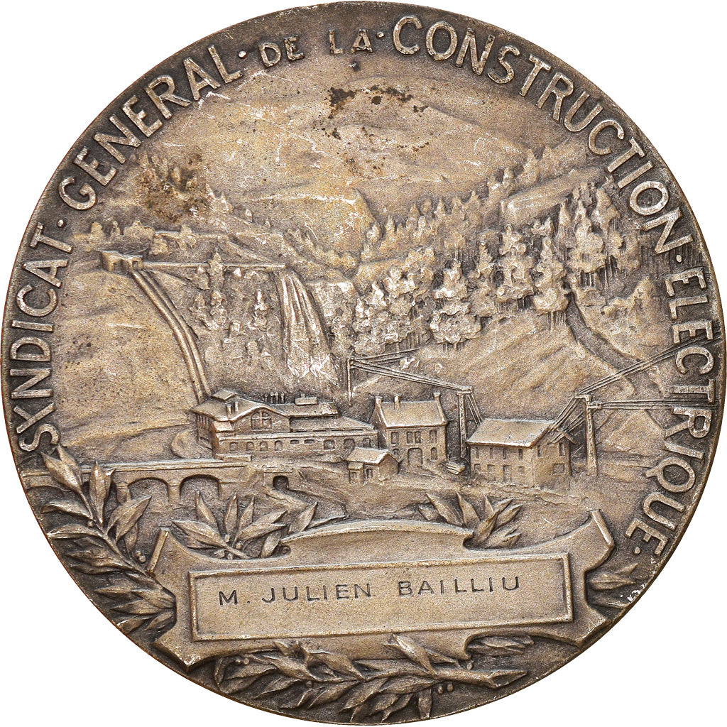 Francia, medaglia, Syndicat Général de la Construction Electrique, Business &
