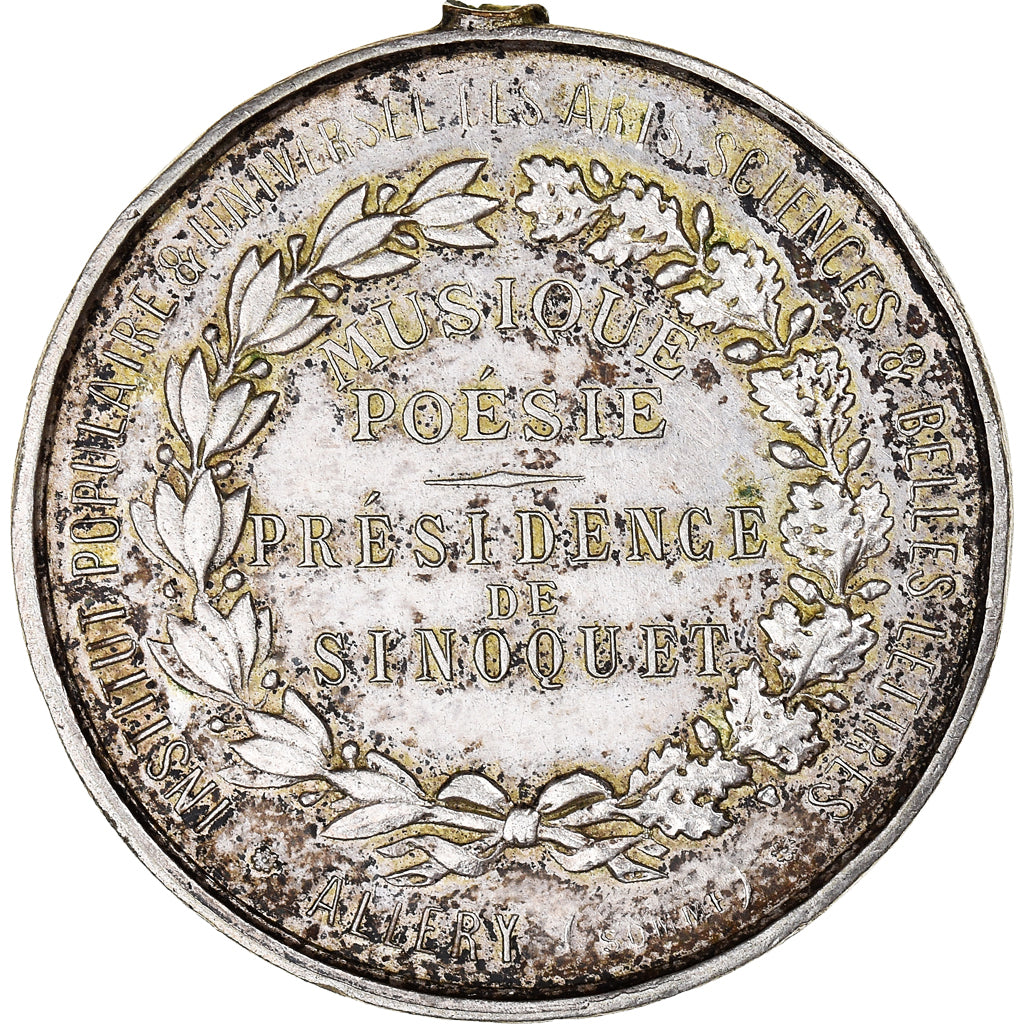 France, Token, Institut Universel des Arts, Sciences et Belles Lettres, Allery