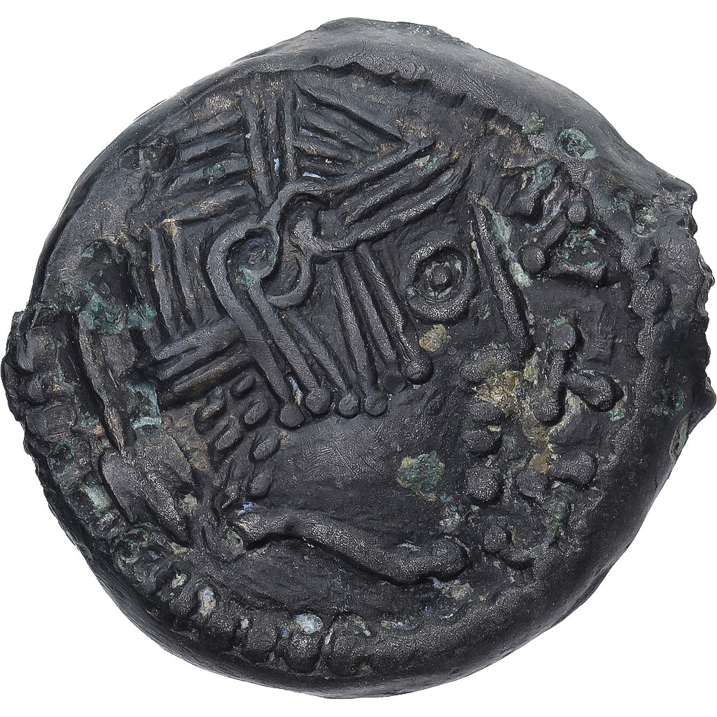Moneda, Carnutes, Bronze CATAL à l'aigle et à l'amphore, EBC, Bronce