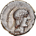 Calpurnia, Denarius, 90 BC, Rome, Zilver, ZF+, Crawford:340/1