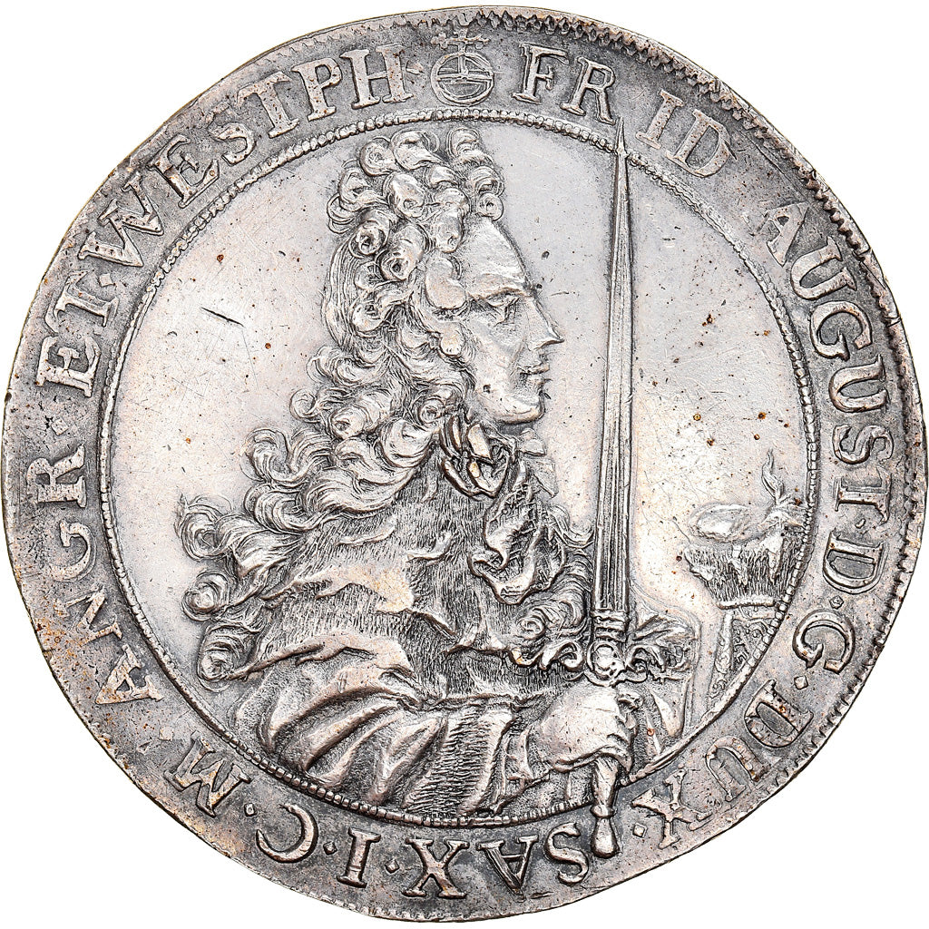 Electorate of Saxony, Friedrich August I, Thaler, 1694, Dresden, Silver