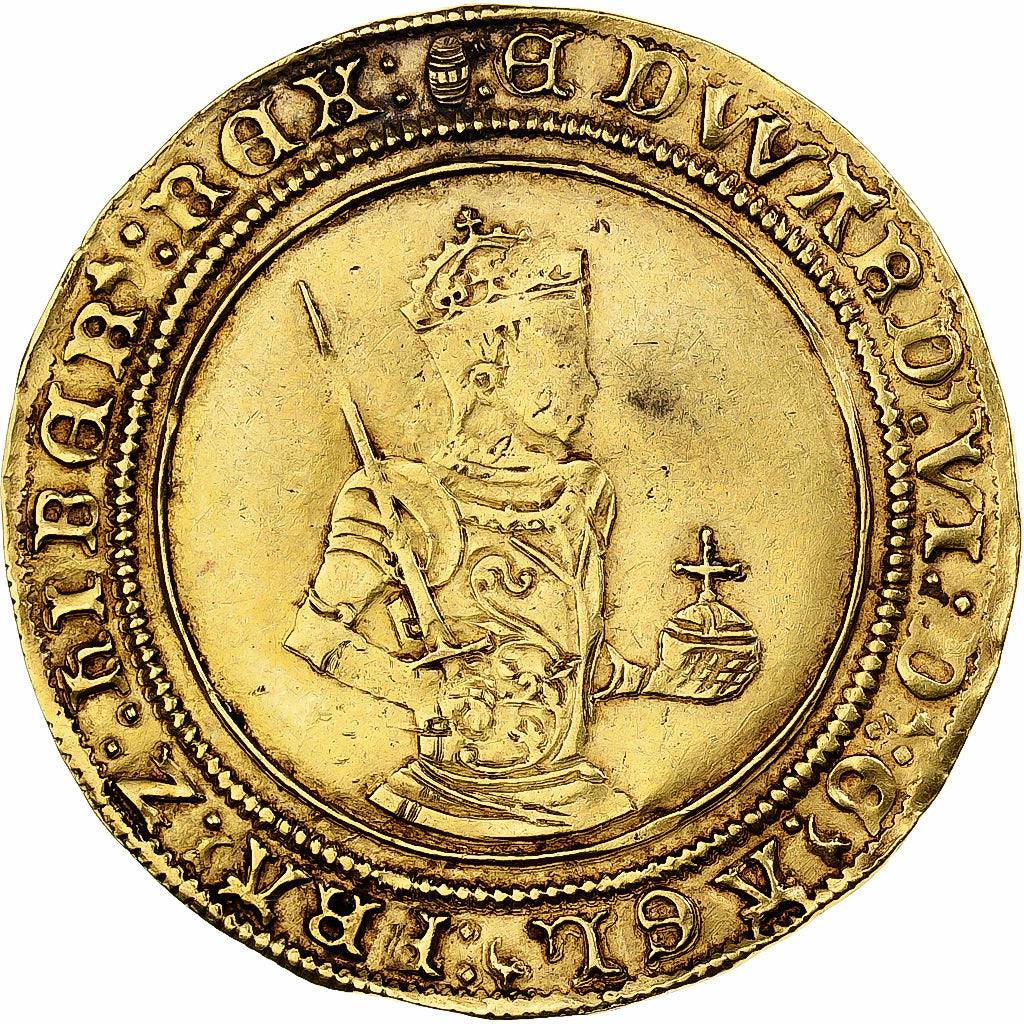 Kingdom of England, Edward VI, Sovereign, 1551-1553, London, Oro, BC+