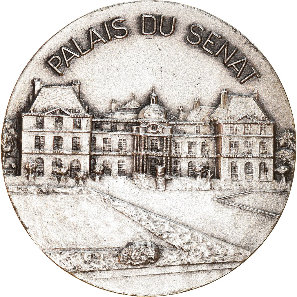 Francja, Medal, Palais du Sénat, Fernand Chaussebourg, Politics, AU(50-53)