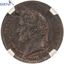 Coin, France, Louis-Philippe, 2 Centimes, 1842, Paris, ESSAI, GENI, SP62