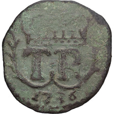 Kingdom of Corsica, Théodore de Neuhoff, 2-1/2 Soldi, 1736, Orezza, Kupfer, S