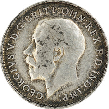 Coin, Great Britain, George V, 3 Pence, 1919, EF(40-45), Silver, KM:813