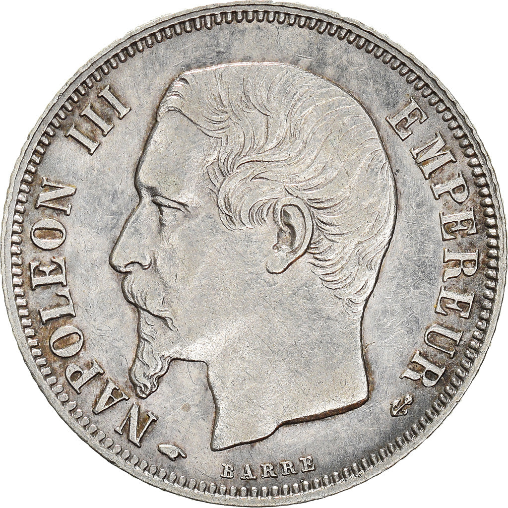 Münze, Frankreich, Napoleon III, Napoléon III, Franc, 1859, Paris, VZ+