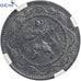 Belgium, Albert I, 10 Centimes, 1916, Bruxelles, Zinc, GENI, MS65, KM:81