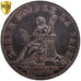 Frankrijk, Essai de 5 Francs à la Paix, 1792, TOP POP, Bronzen, PCGS, SP63BN