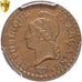 Francia, Centime, Dupré, An 7 (1799), Paris, Bronce, PCGS, MS63BN, Gadoury:76