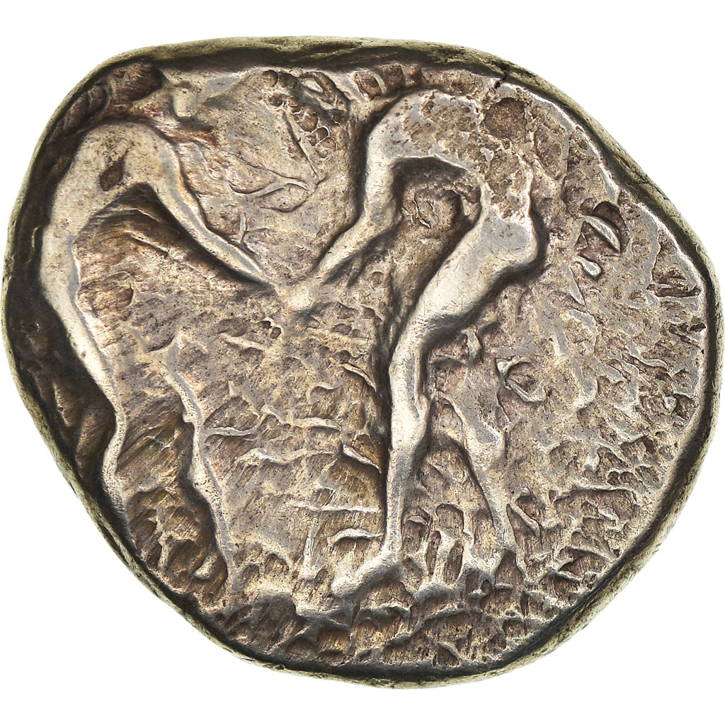 Moeda, Panfília, Stater, Aspendos, EF(40-45), Prata, SNG-vonAulock:4519